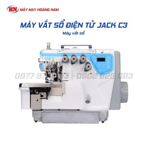 Máy vắt sổ điện tử JACK C3
