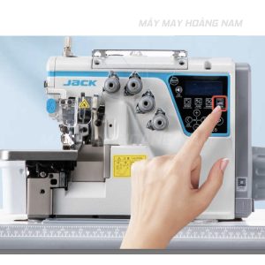 Máy vắt sổ điện tử JACK C6